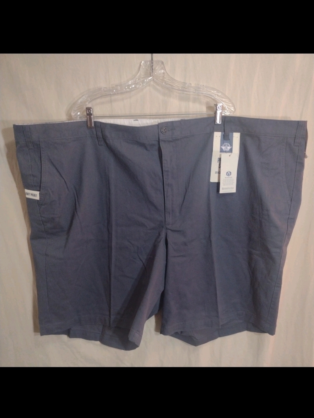 NWT Dockers Perfect Short Mens Big & Tall Size 60 Blue